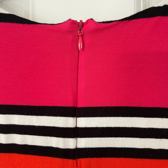 Premise Pink Orange Striped Dress - Picture 6 of 8